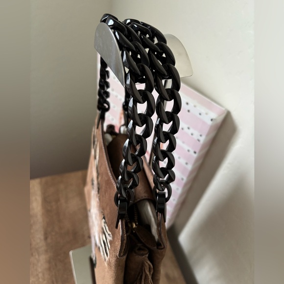 Ralph Lauren Collection - Brown Suede Fringe Bag - Picture 7 of 11